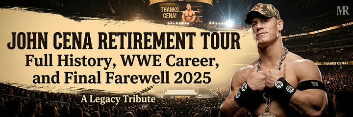 John Cena Retirement Tour: Full History, WWE Career, and Final Farewell 2025