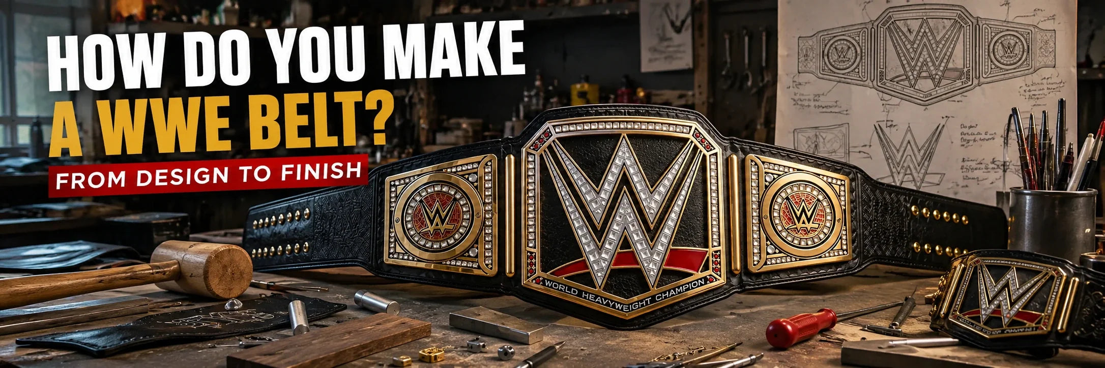 How Do You Make a WWE Belt? From Design to Finish