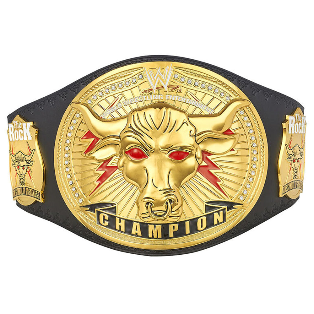 WWE Championship Title Belt The Rock Brahma Bull WWE World Heavy Championship Championship Belts Online