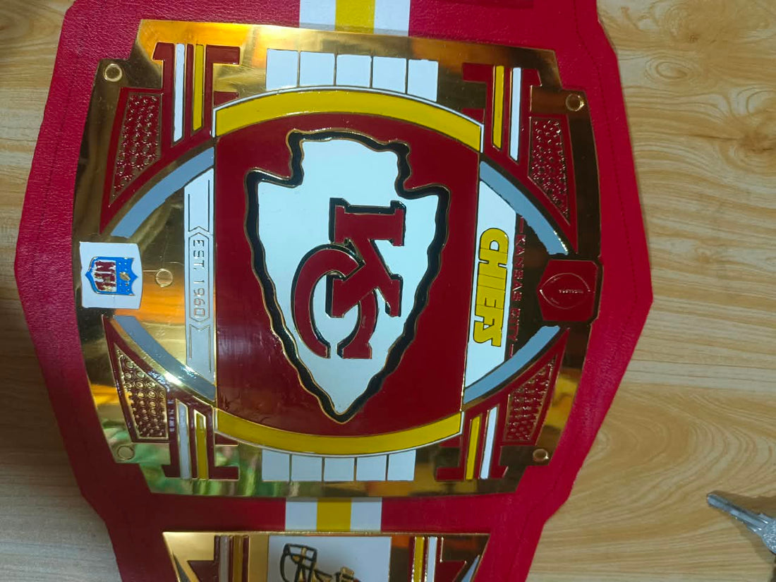 Kansas City Chiefs WWE Legacy Title Belt