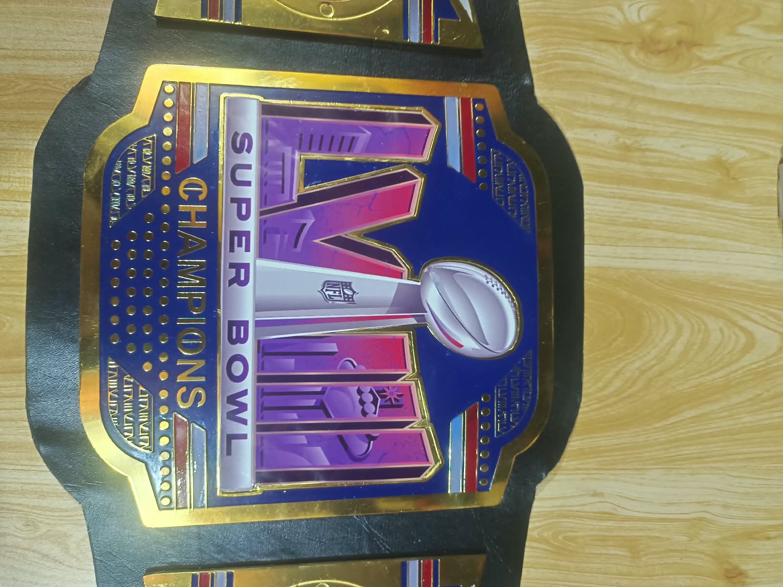 Kansas City Chiefs Super Bowl LVIII Champions WWE Legacy Title Belt