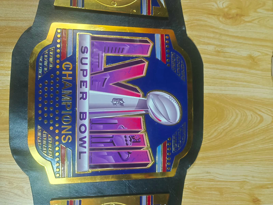 Kansas City Chiefs Super Bowl LVIII Champions WWE Legacy Title Belt