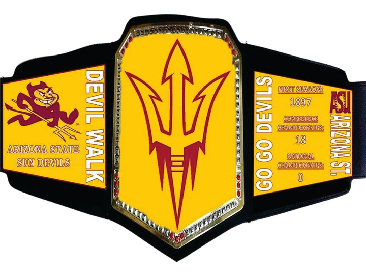 Arizona State Sun Devils WWE College Legacy Title Belt Championship Belts Online
