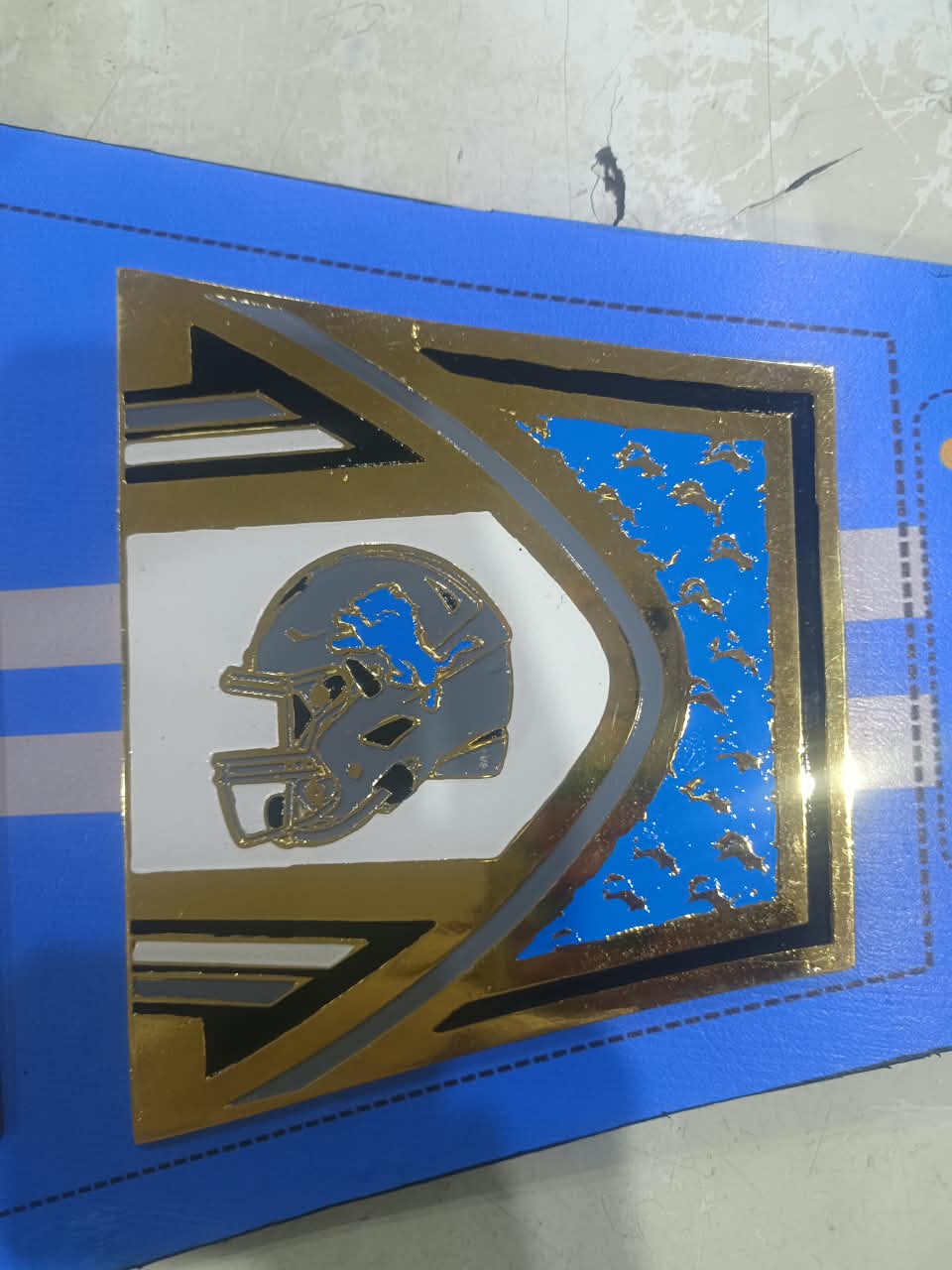 Detroit Lions WWE Legacy Title Belt
