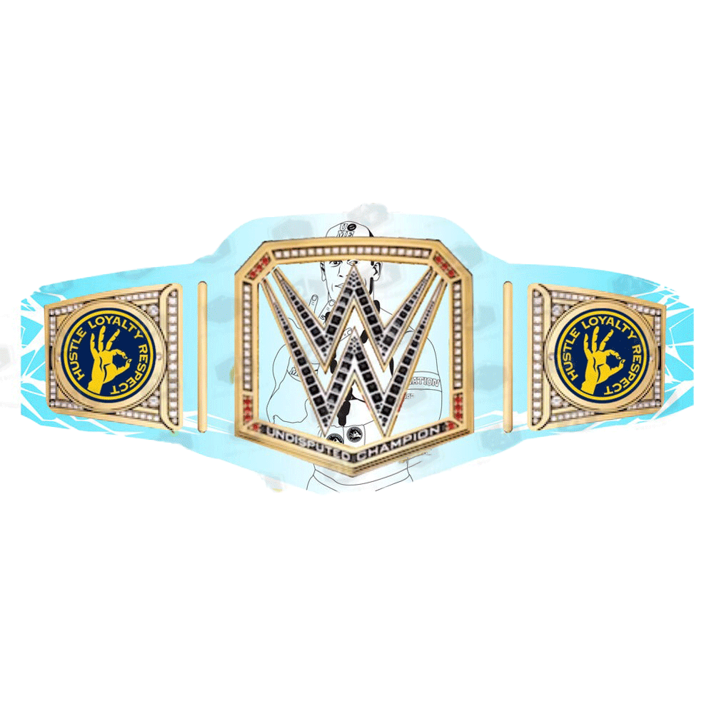 John Cena U Can't See Me Signature Series Championship Belt Championship Belts Online
