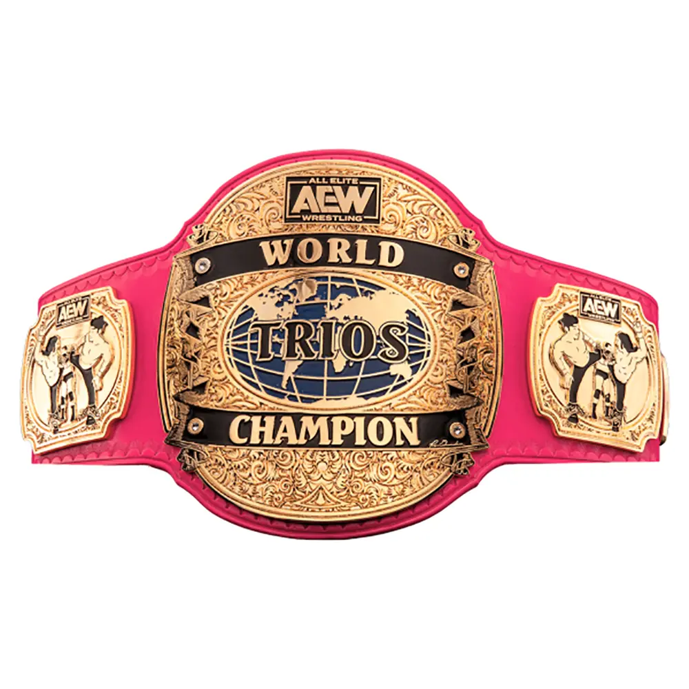 AEW World Trios Championship Belt - Official Replica Championship Belts Online
