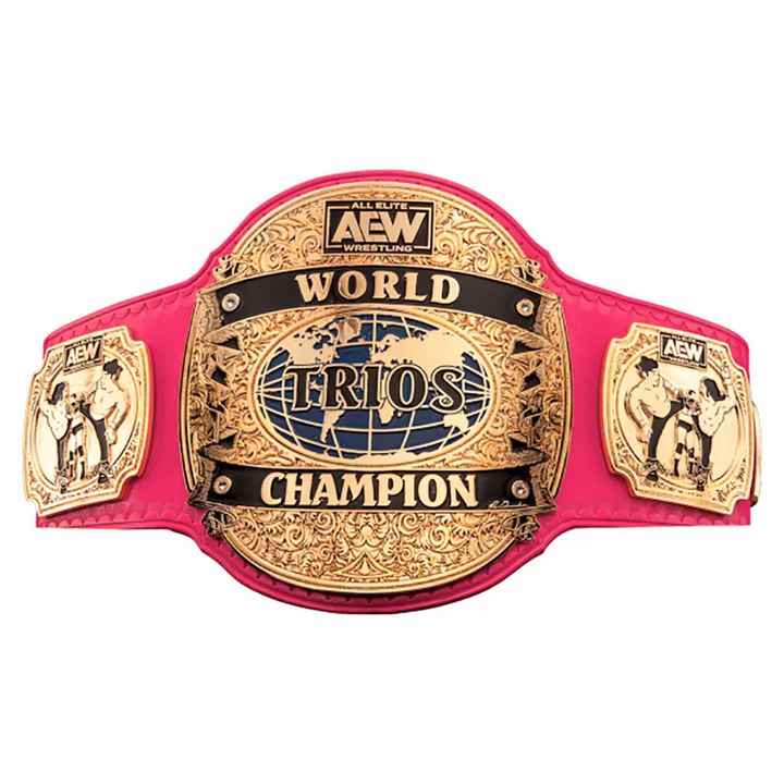 AEW World Trios Championship Belt - Official Replica Championship Belts Online