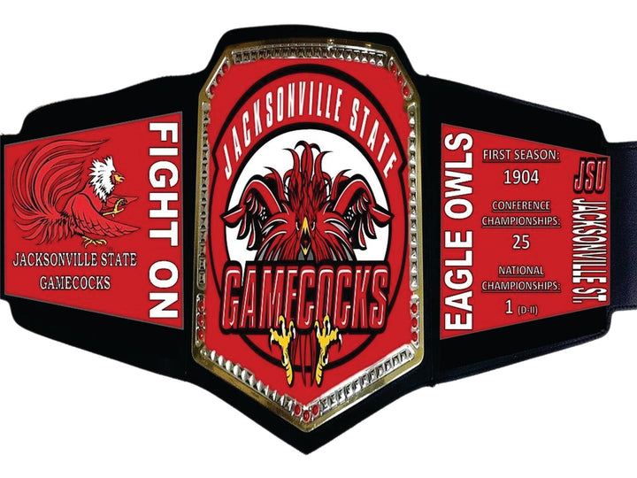 Jacksonville State Gamecocks WWE College Legacy Title Belt Championship Belts Online