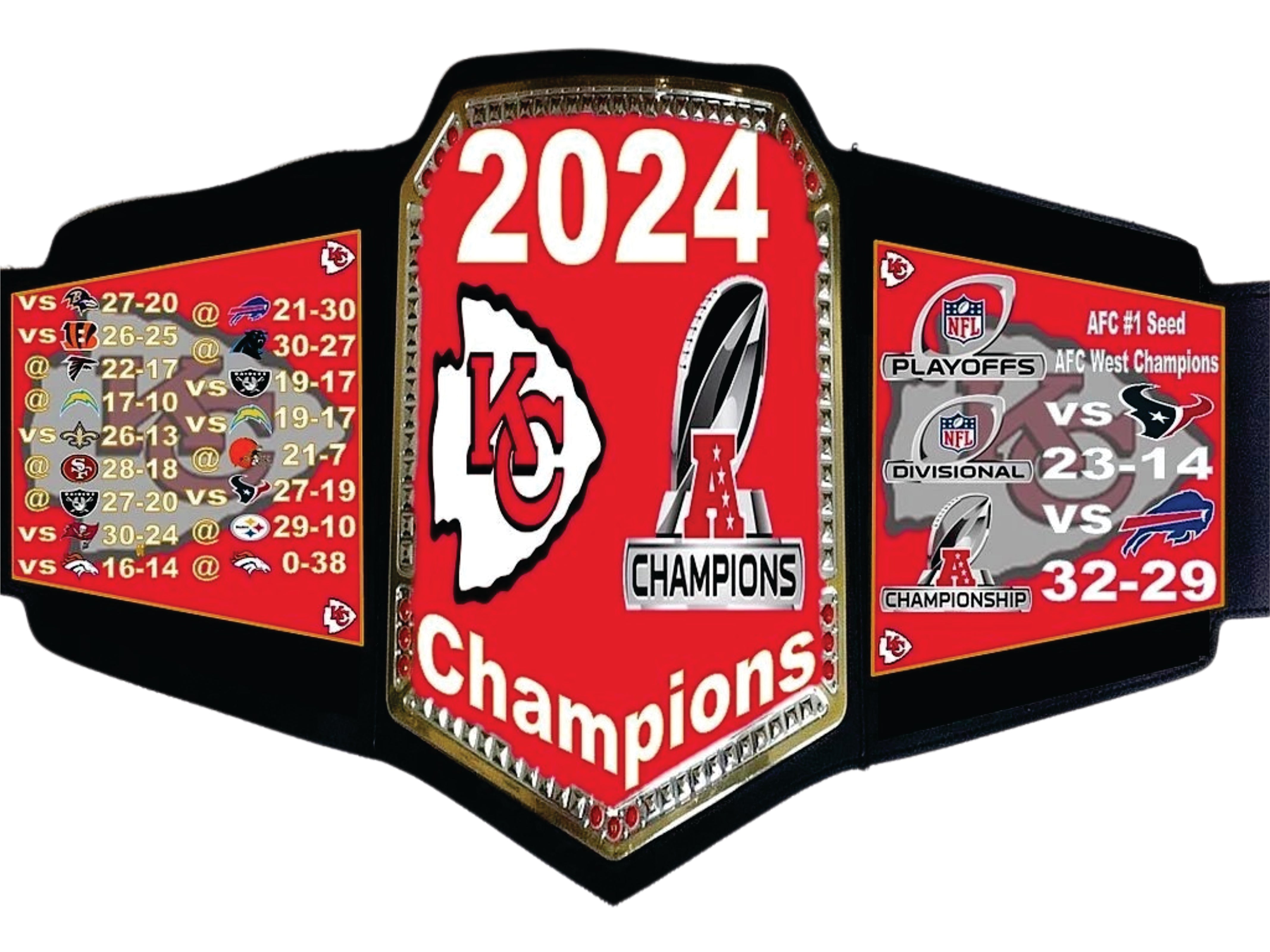 2024 Houston Texans AFC South Division Champions Championship Belt Championship Belts Online