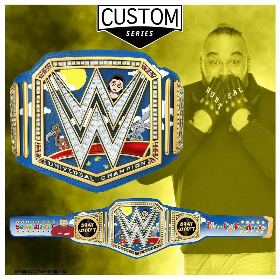 Custom Bray Wyatt Universal Wrestling Fiend Championship Belt Championship Belts Online