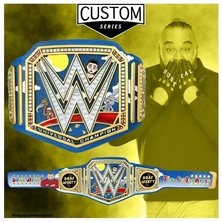 Custom Bray Wyatt Universal Wrestling Fiend Championship Belt Championship Belts Online