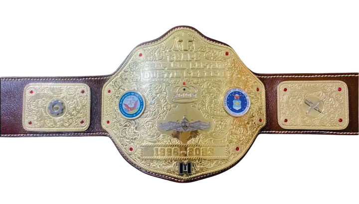 Big Gold Chaps'Chaplain Custom Championship Wrestling Belt Championship Belts Online