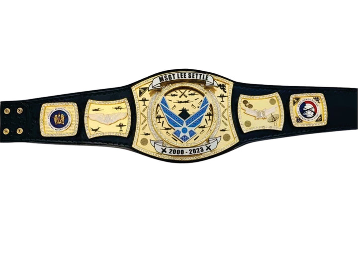 MSGT AIR Force 2004 - 2024 Custom Championship Belt Championship Belts Online