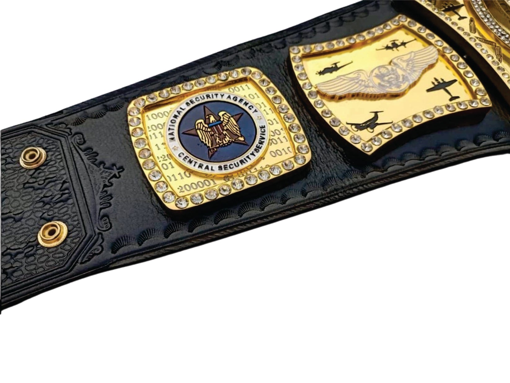 MSGT AIR Force 2004 - 2024 Custom Championship Belt Championship Belts Online