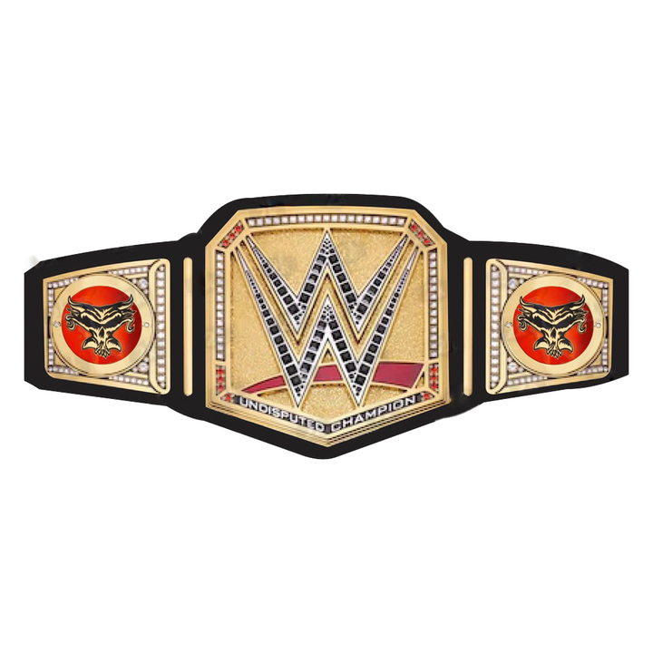 Brock Lesnar Here Comes The Pain Signature Series Belt (Black Strap) Championship Belts Online