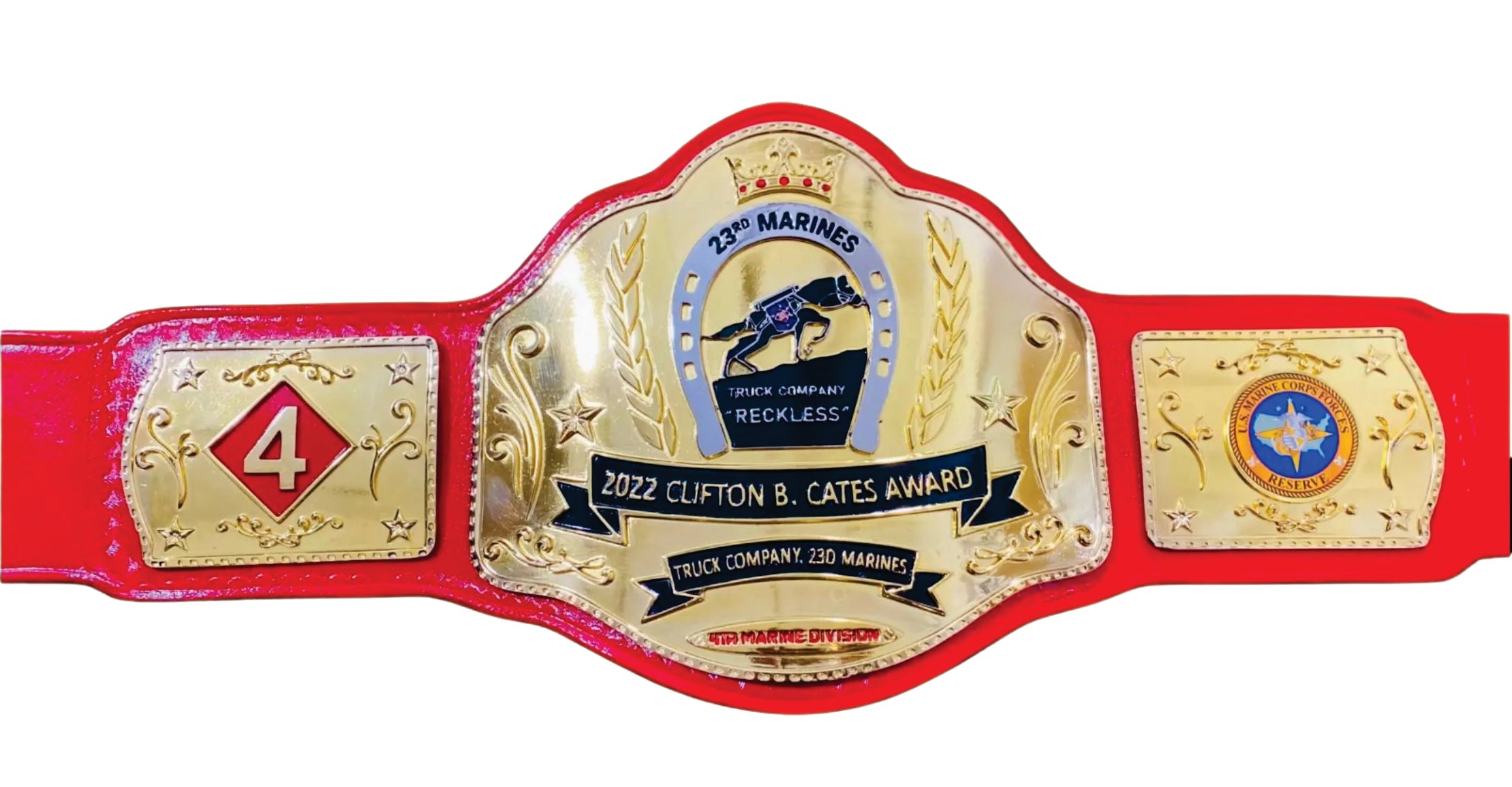 2022 Cufton B. Cates Award Champions Championship Belt Championship Belts Online