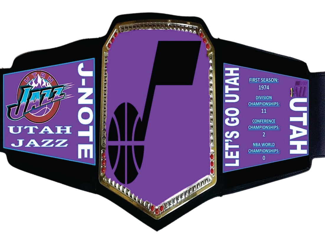 Utah Jazz NBA Championship Belt Championship Belts Online