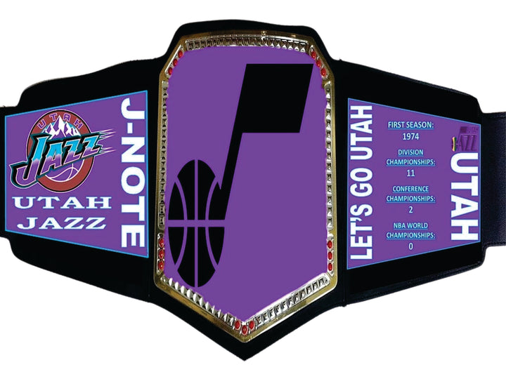 Utah Jazz NBA Championship Belt Championship Belts Online