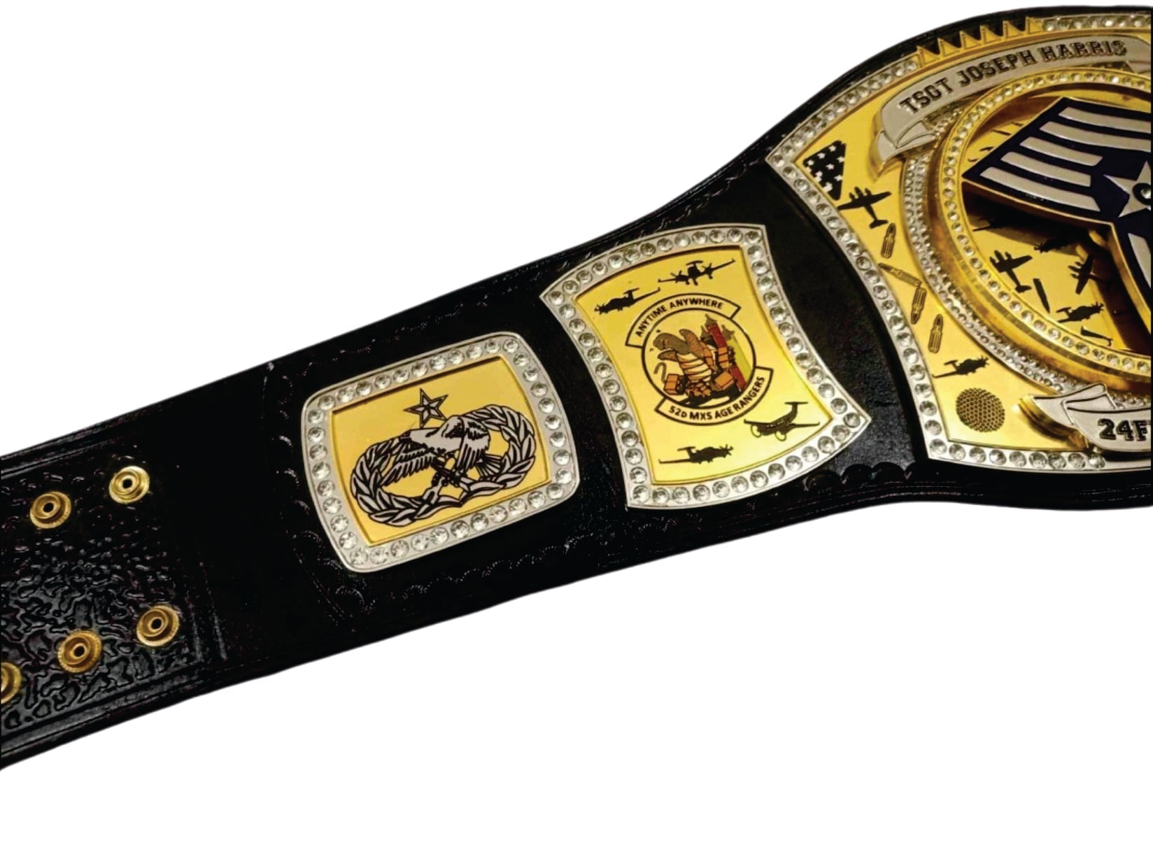 MSGT AIR Force 2004 - 2024 Custom Championship Belt Championship Belts Online