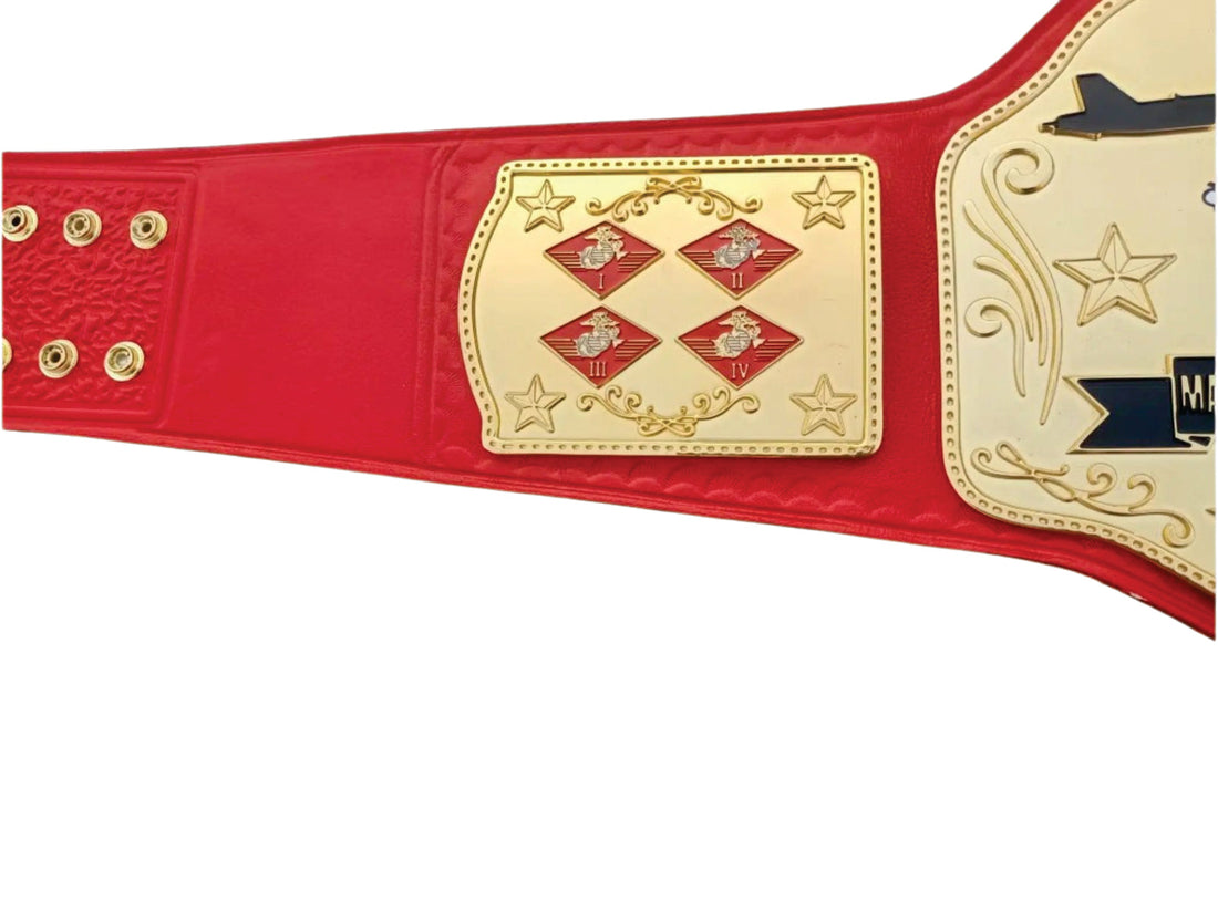 Master Gunnery Sergeant Steven J. Geronimo 17 August 2001 - 19 March 2025 Championship Belt Championship Belts Online