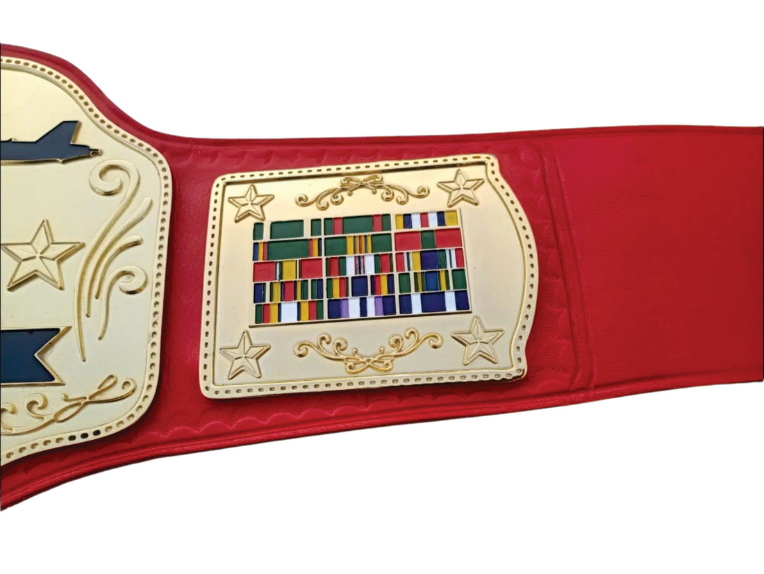 Master Gunnery Sergeant Steven J. Geronimo 17 August 2001 - 19 March 2025 Championship Belt Championship Belts Online
