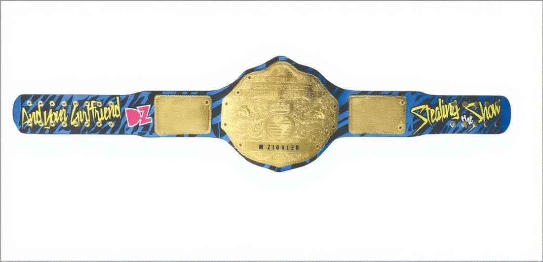 Custom Dolph Ziggler Big Gold World Heavyweight Championship Belt Championship Belts Online