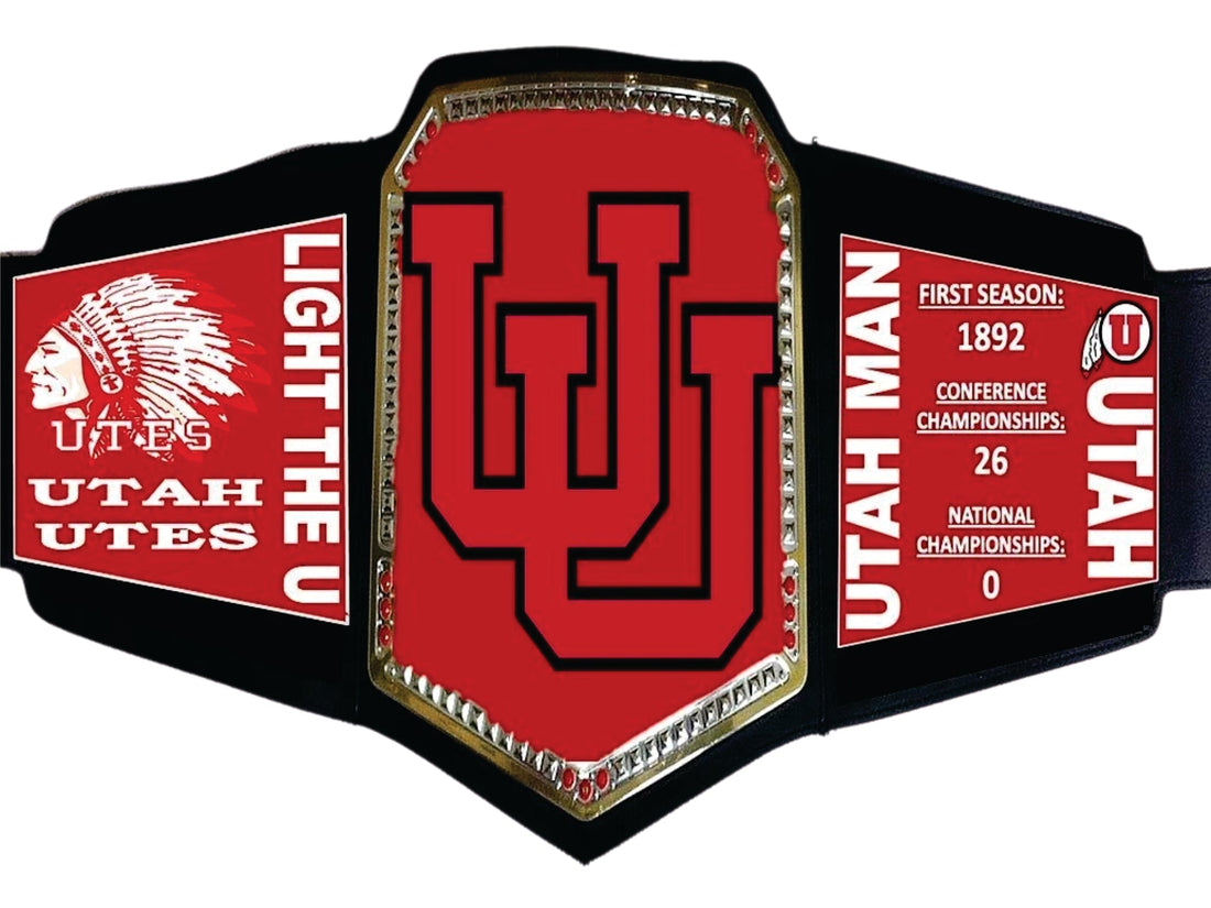 Virginia Tech Hookies WWE College Legacy Title Belt Championship Belts Online