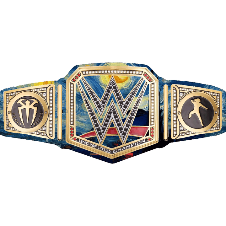 Custom Clash In Paris WWE Roman Reigns Inspired Championship Replica Wrestling Title Belt Championship Belts Online