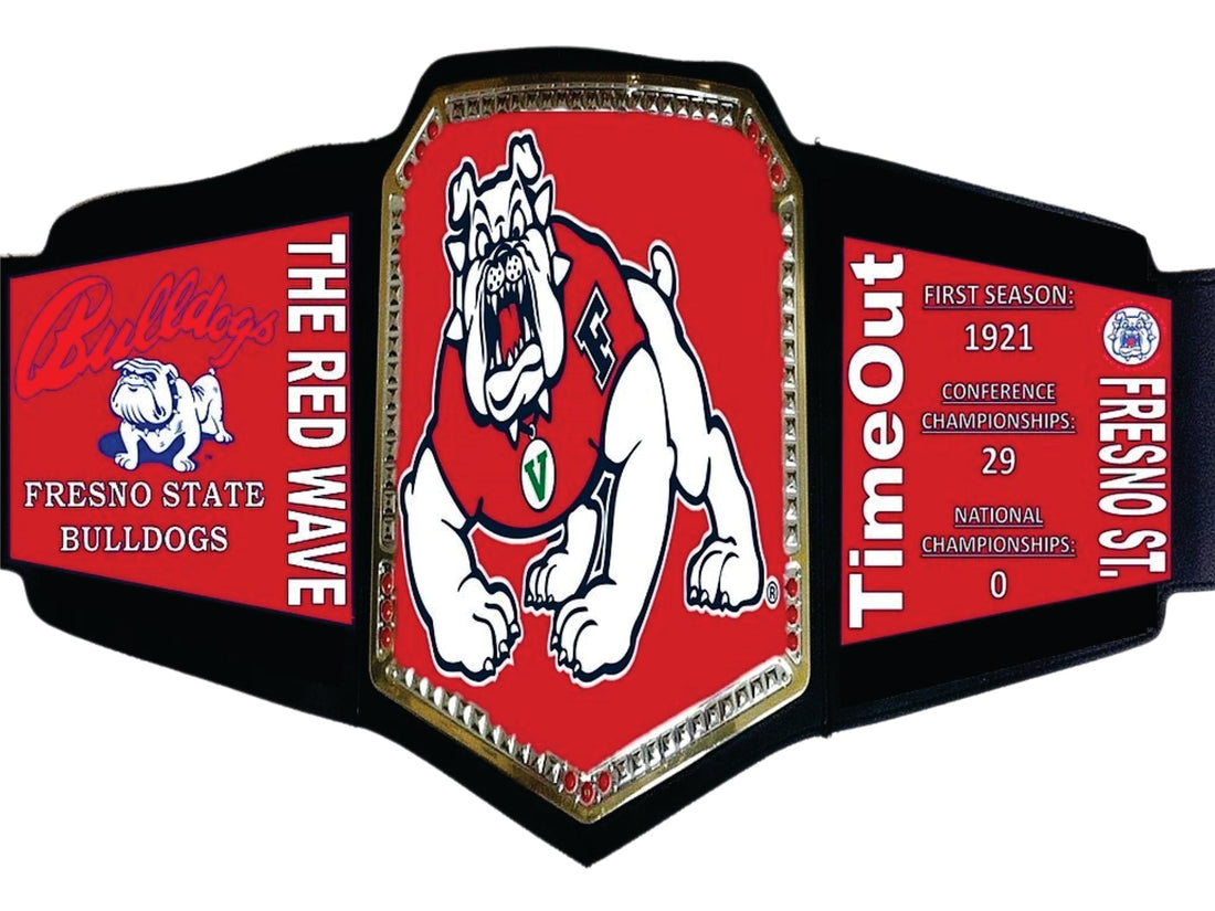 Frenso State Bulldogs WWE College Legacy Title Belt Championship Belts Online