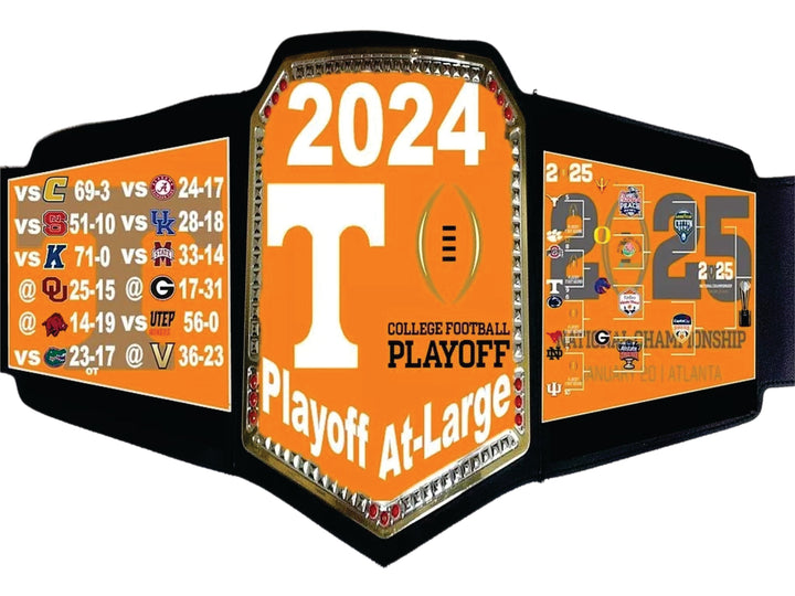 Tennessee Volunteers 2024 College Football Playoff (CFP) At-Large Title Belt Championship Belts Online