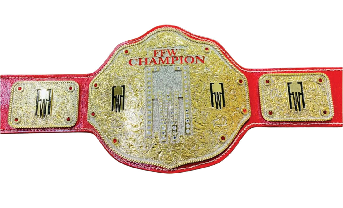 FFW Pro Wrestling Title Belts  Customizable Championship Belt Championship Belts Online