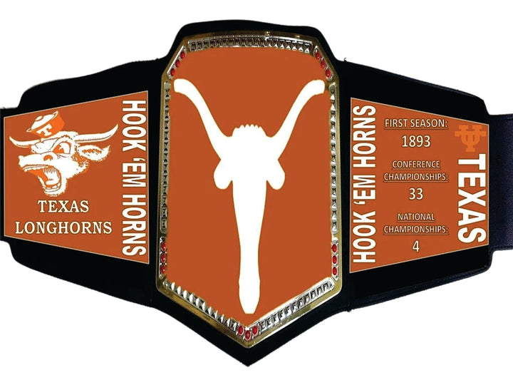 Texas Longhorns WWE College Legacy Title Belt Championship Belts Online