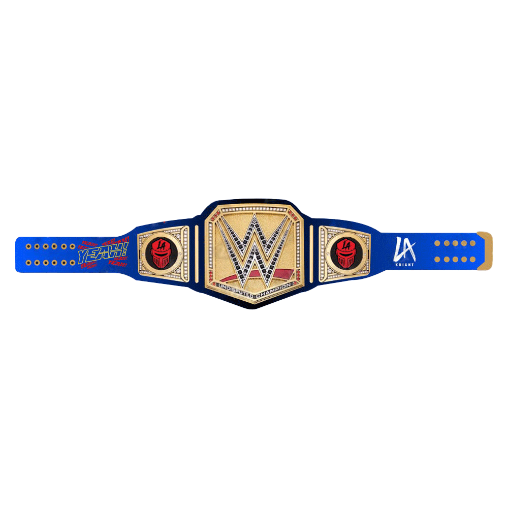 LA Knight Yeah Signature Series Championship Belt Championship Belts Online