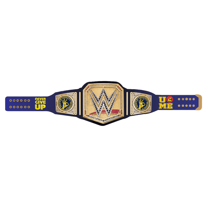 John Cena Never Give Up Signature Series Championship Belt Championship Belts Online
