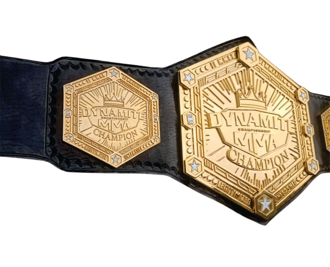 Dynamite MMA Legitimized Unleashed Champion Championship Belt Championship Belts Online