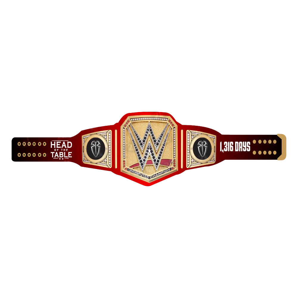 Roman Reigns 1,316 Day Signature Series Championship Belt Championship Belts Online