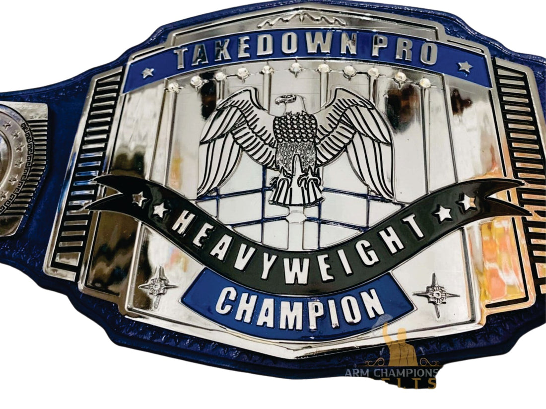 TakeDown Pro Custom Wrestling Belt Championship Belts Online