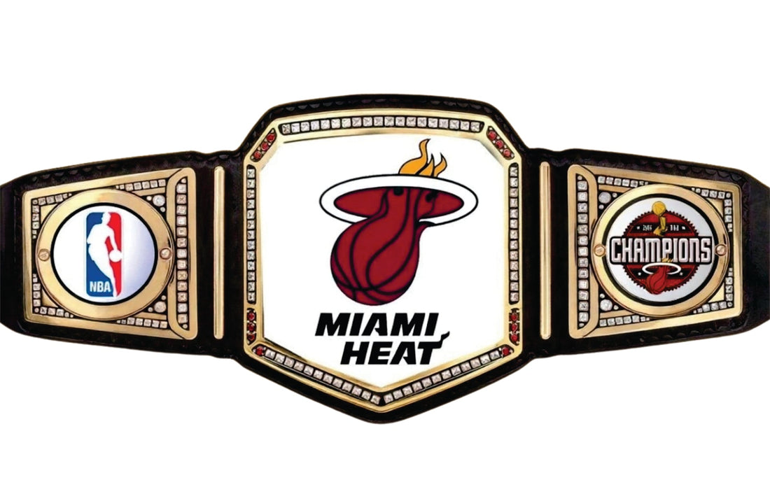 Miami Heat NBA Legacy Championship Title Belt Championship Belts Online