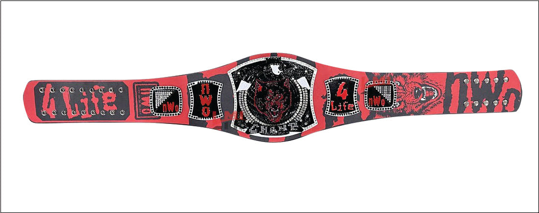 Custom NWO Wolfpack Spinner World Heavyweight Replica Championship Belt Championship Belts Online