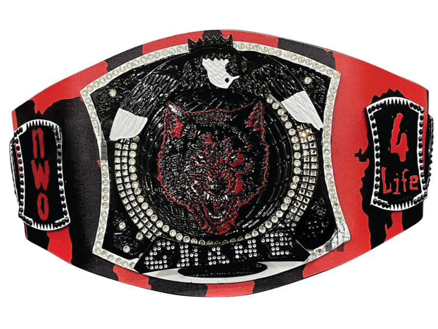 Custom NWO Wolfpack Spinner World Heavyweight Replica Championship Belt Championship Belts Online