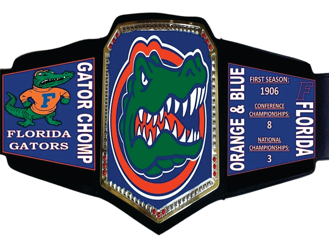 Florida Gators WWE College Legacy Title Belt Championship Belts Online