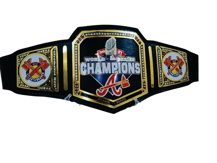 New Atlanta Braves MLB World Series Championship legacy Belt Championship Belts Online