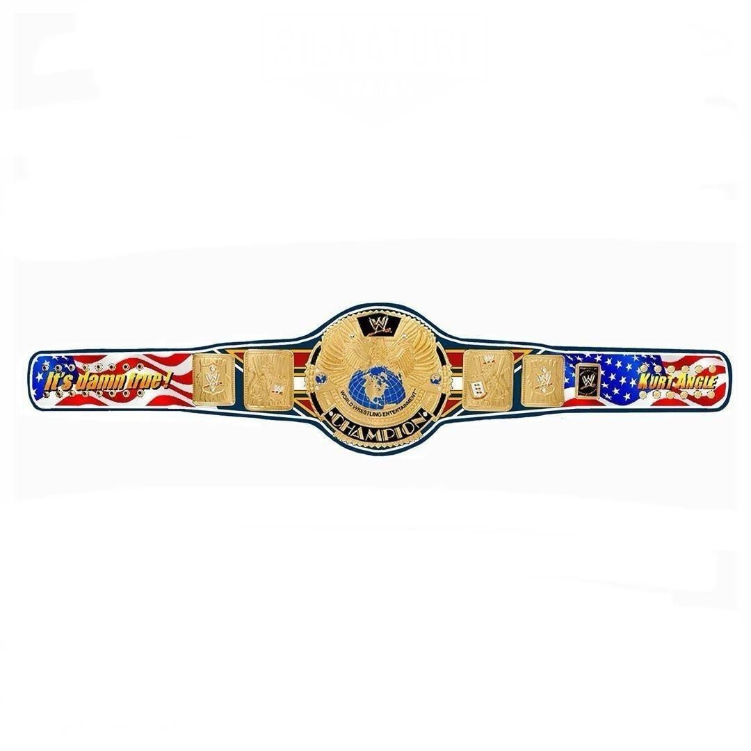 WCW Goldberg Big Gold Signature Series Heavyweight Wrestling Belt Replica Championship Belts Online