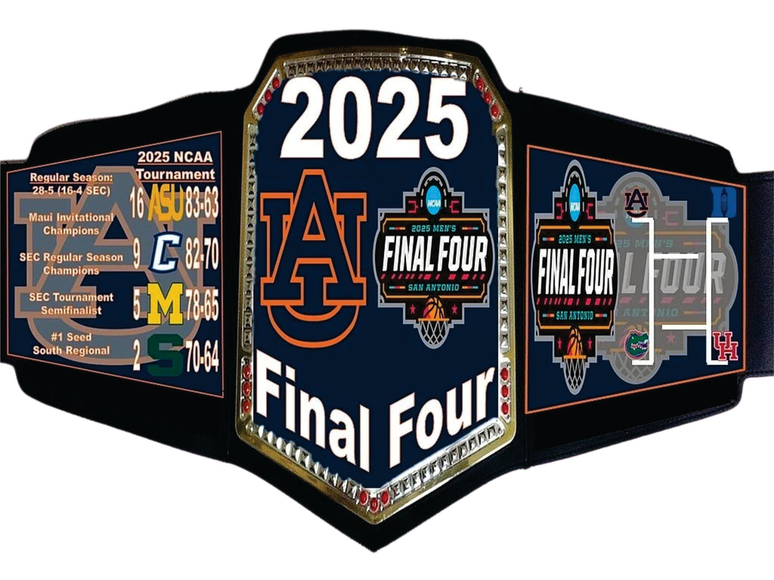 2025 Houston Cougars NCAA Men's Basketball Final Four Championship Belt Championship Belts Online