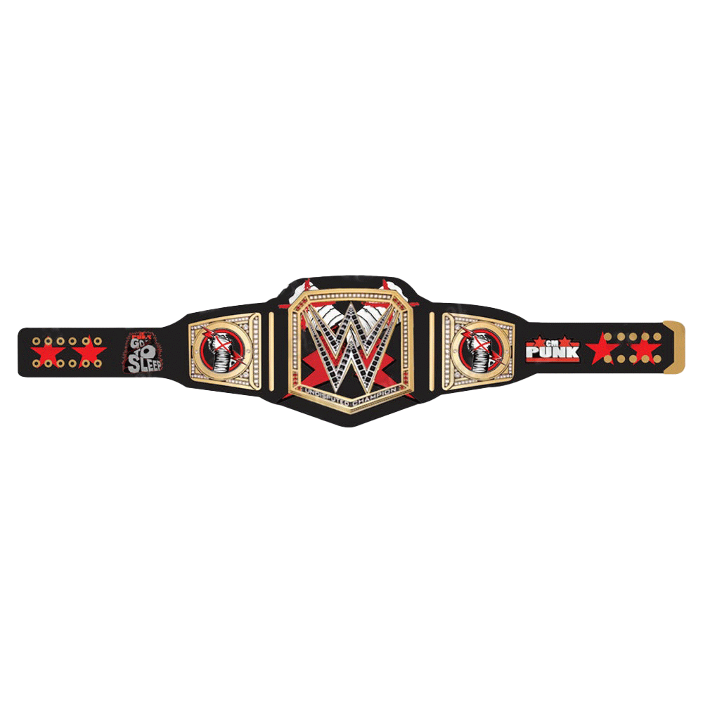 CM Punk Go To Sleep Signature Series Championship Belt Championship Belts Online