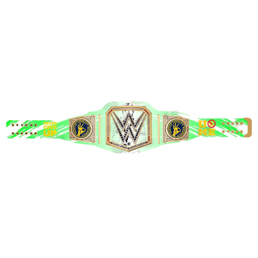John Cena U Can't See Me Signature Series Championship Belt Championship Belts Online