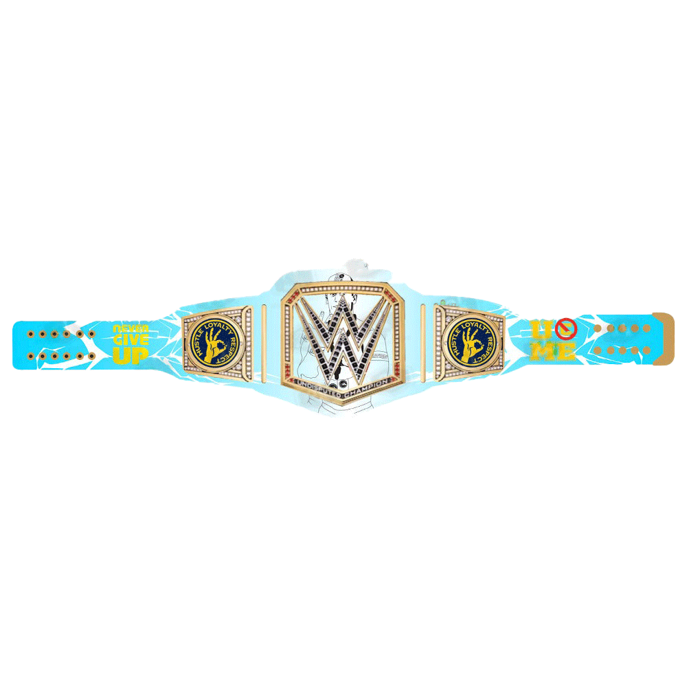 John Cena U Can't See Me Signature Series Championship Belt Championship Belts Online