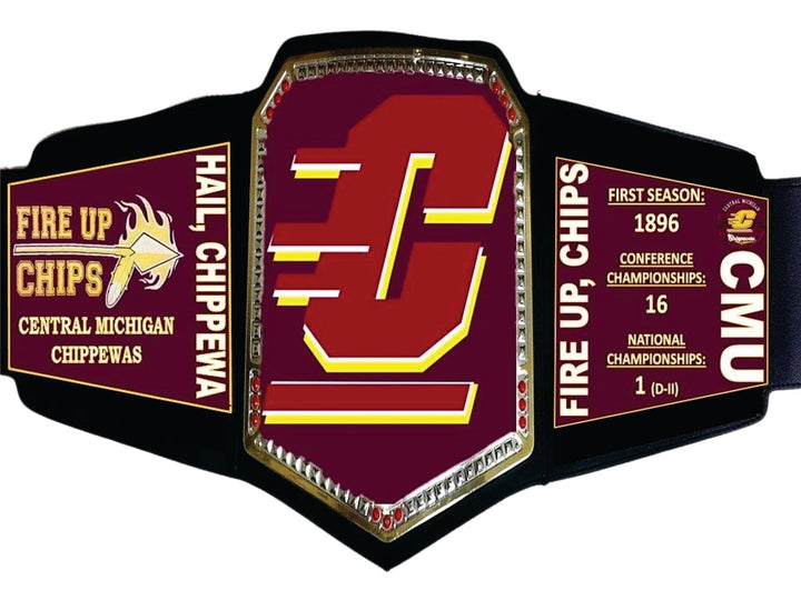 Central Michigan Chippewas WWE College Legacy Title Belt Championship Belts Online