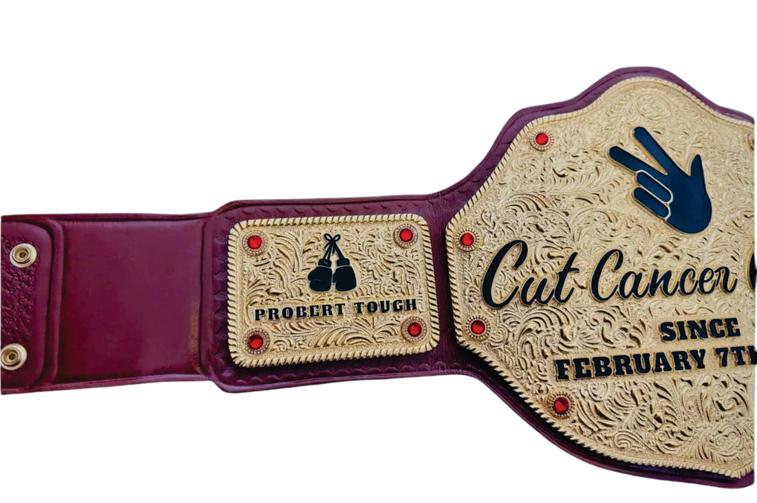 Cut Cancer Out 7 February 2025 Champiosnhip Belt Championship Belts Online
