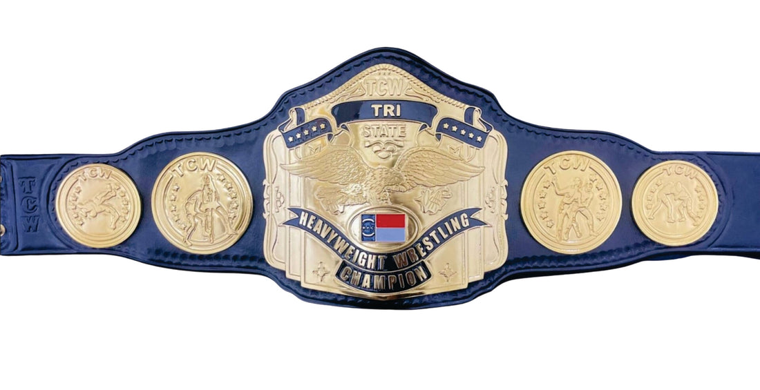TCW TRI STATES HEAVYWEIGHT WRESTLING CHAMPIONSHIP BELT Championship Belts Online